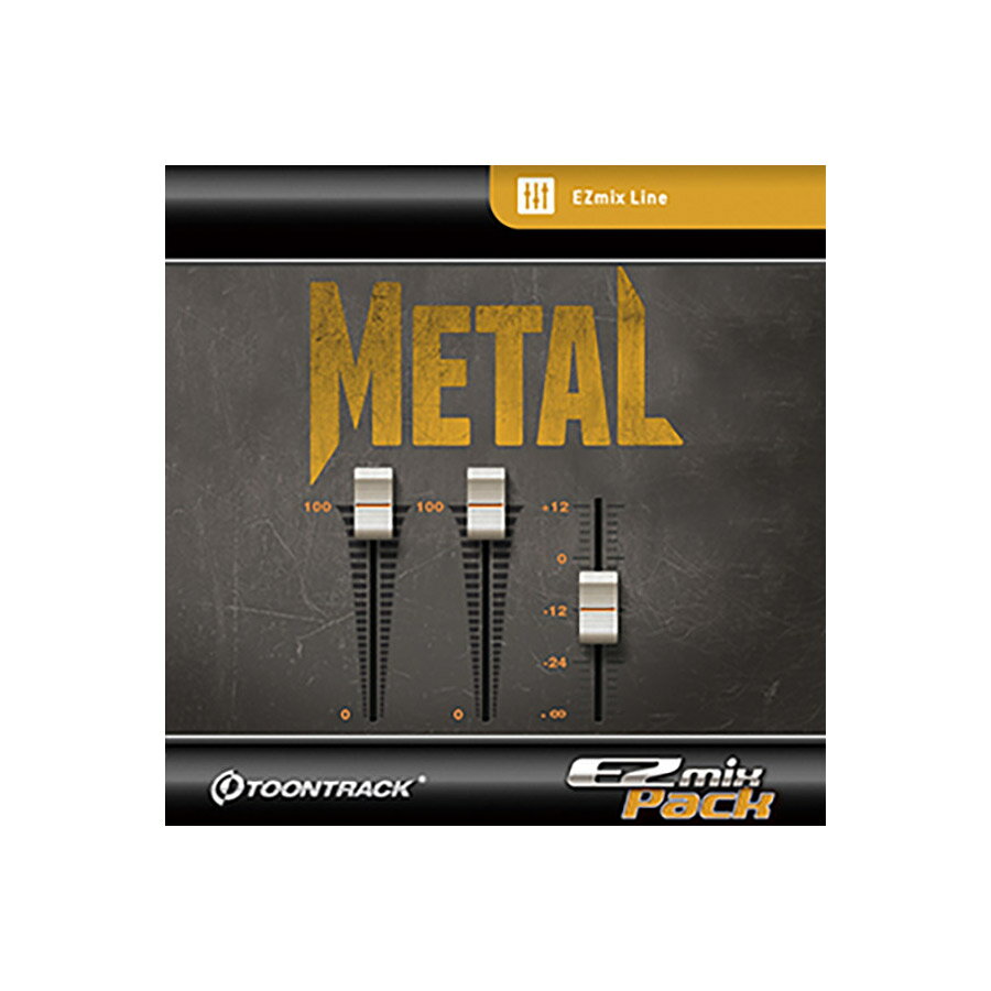 TOONTRACK EZMIX PACK - METAL トゥーントラック [メール納品 代引き不可]