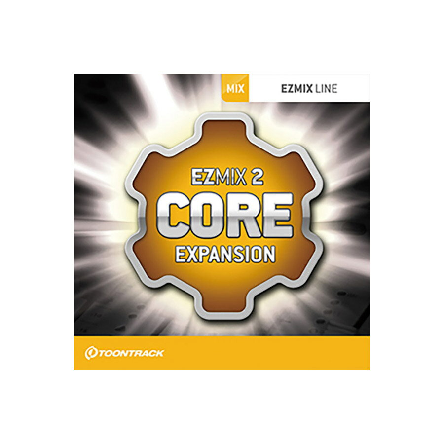 [特価 2025/12/29迄] TOONTRACK EZMIX2 PACK - CORE EXPANSION トゥーントラック [メール納品 代引き不可]