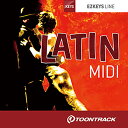 TOONTRACK KEYS MIDI - LATIN トゥーントラック [メール納品 代引き不可]