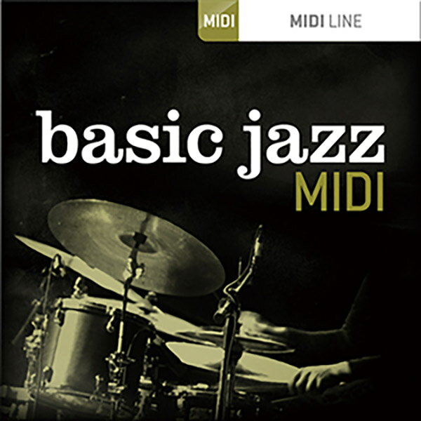 TOONTRACK DRUM MIDI - BASIC JAZZ ドラムMIDIパック トゥーントラック [メール納品 代引き不可]