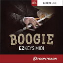 TOONTRACK KEYS MIDI - BOOGIE トゥーントラック [メール納品 代引き不可]