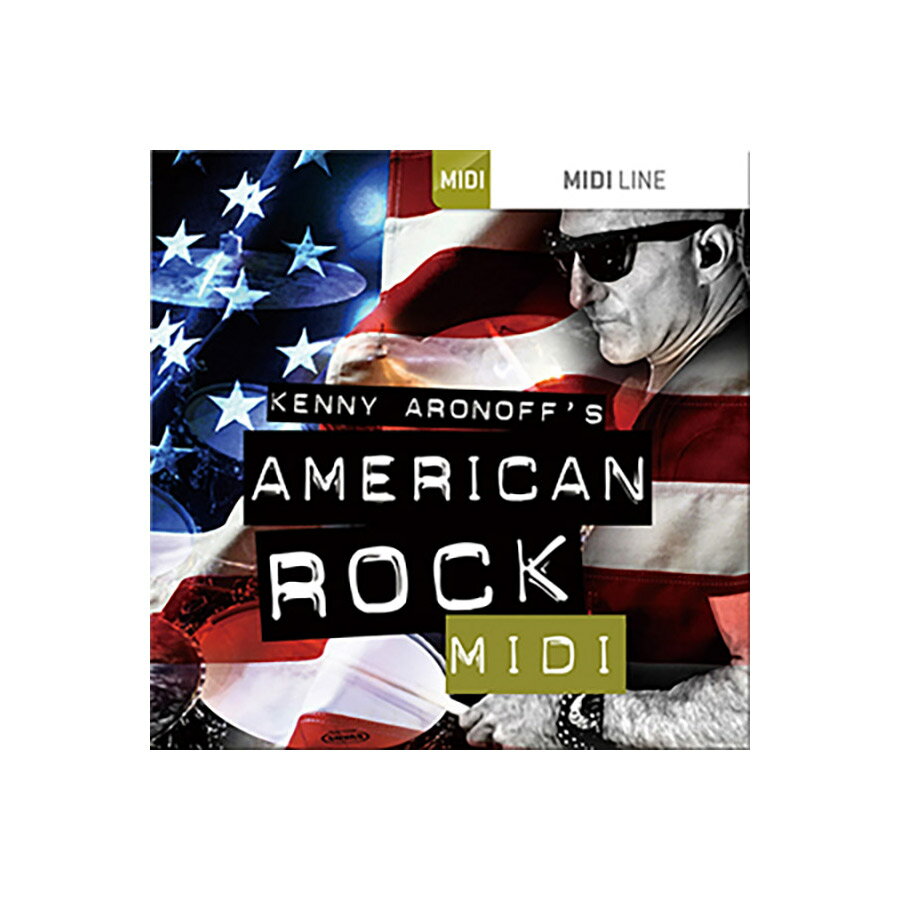 TOONTRACK DRUM MIDI - AMERICAN ROCK トゥーントラック [メール納品 代引き不可]