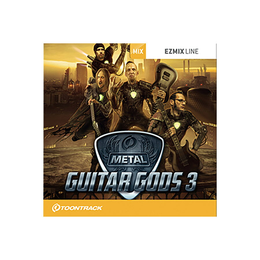 TOONTRACK EZMIX2 PACK - METAL GUITAR GODS 3 トゥーントラック [メール納品 代引き不可]