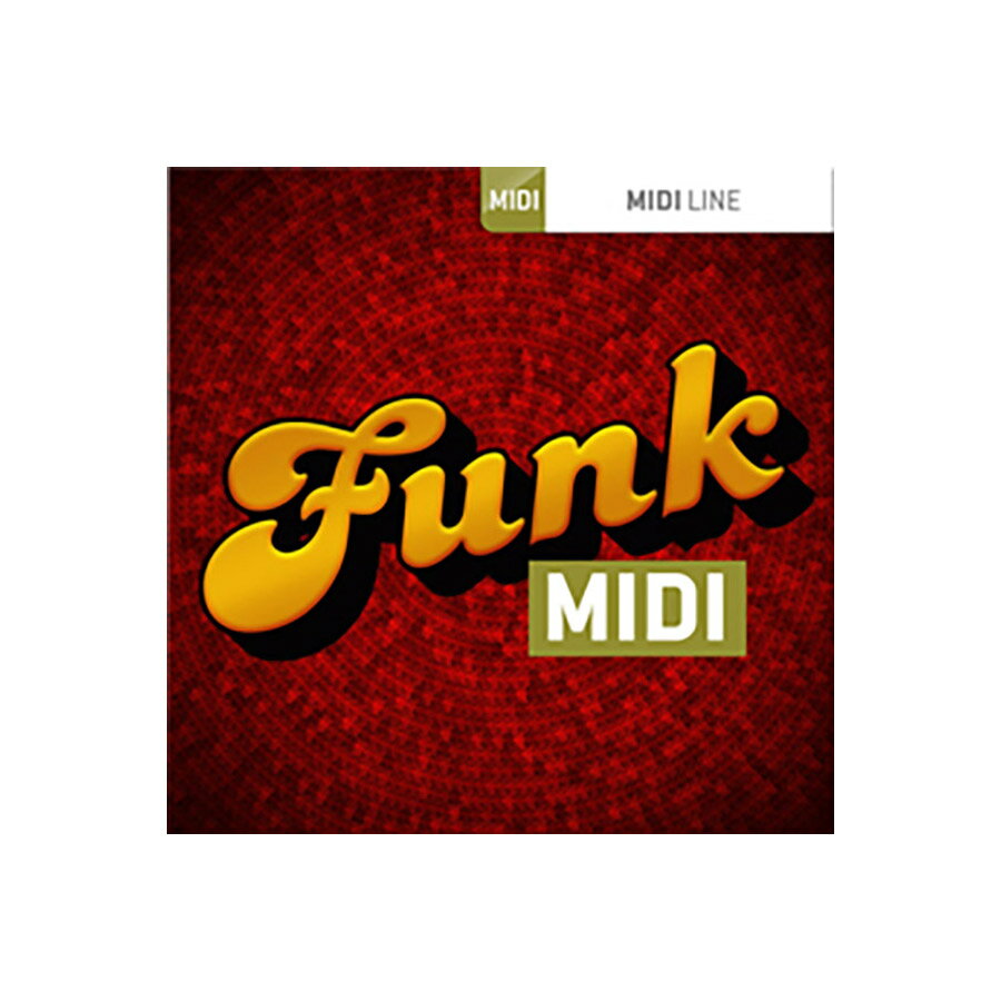 TOONTRACK DRUM MIDI - FUNK トゥーントラック [メール納品 代引き不可]