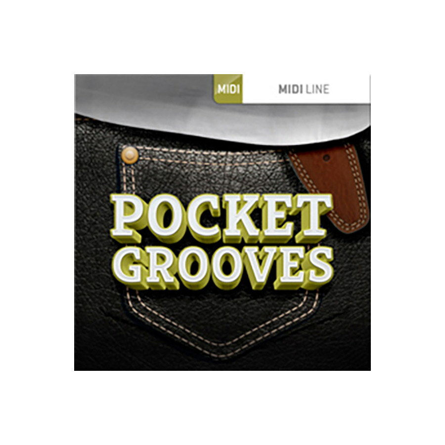 TOONTRACK DRUM MIDI - POCKET GROOVES トゥーントラック [メール納品 代引き不可]