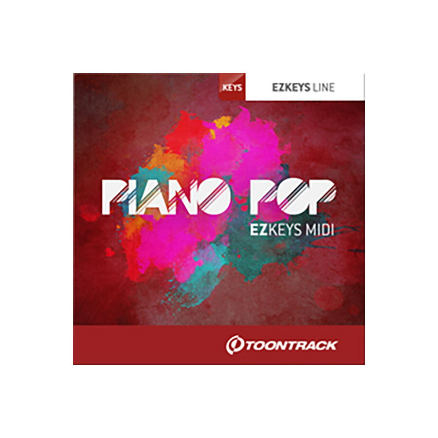 TOONTRACK KEYS MIDI - PIANO POP トゥーントラック 