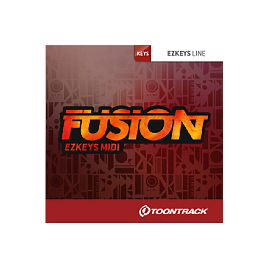 TOONTRACK KEYS MIDI - FUSION トゥーントラック [メール納品 代引き不可]