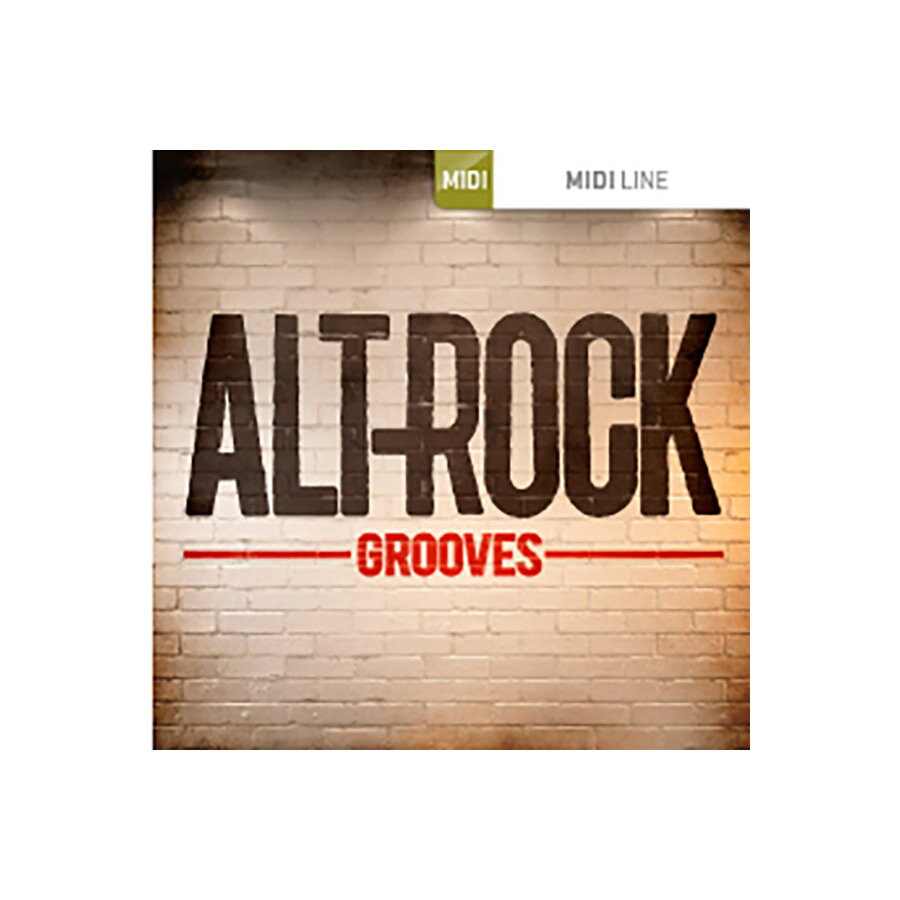[特価 2025/12/01迄] TOONTRACK DRUM MIDI - ALT-ROCK GROOVES ドラムMIDIパック トゥーントラック [メール納品 代引き不可]