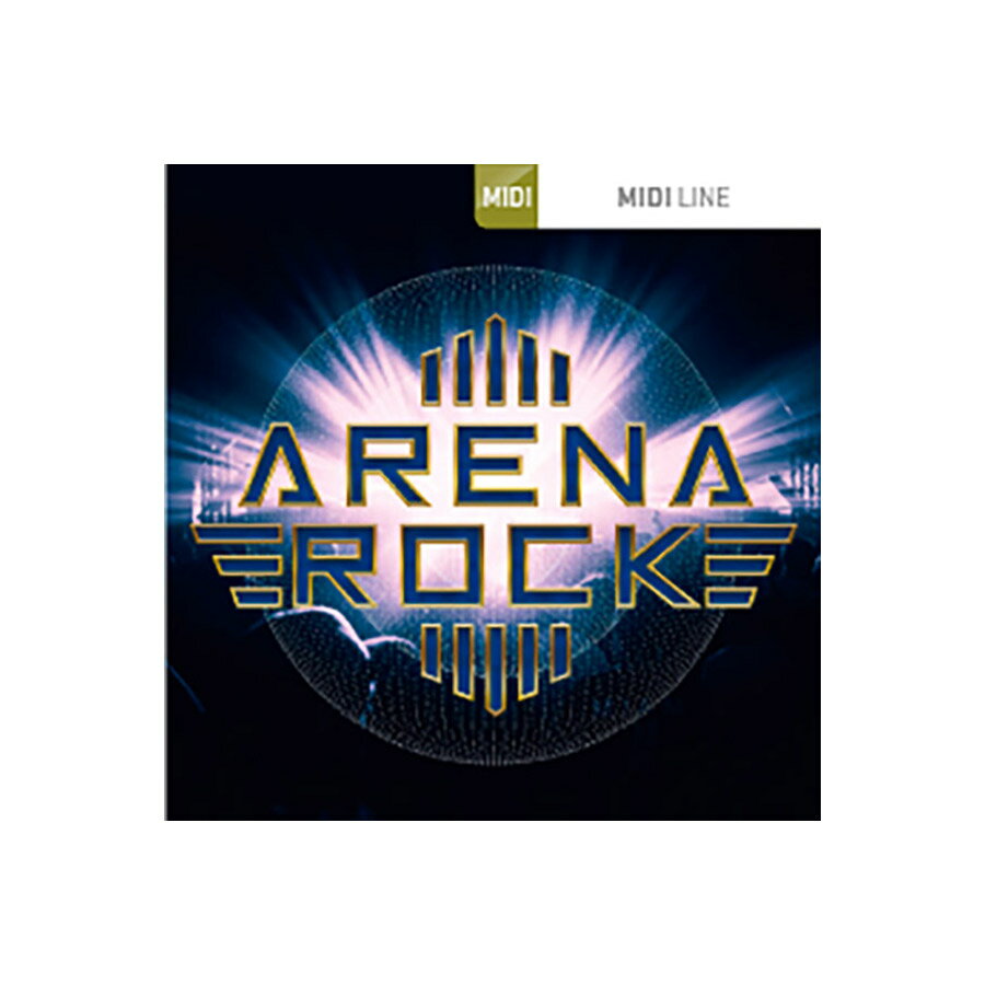 TOONTRACK DRUM MIDI - ARENA ROCK トゥーントラック [メール納品 代引き不可]