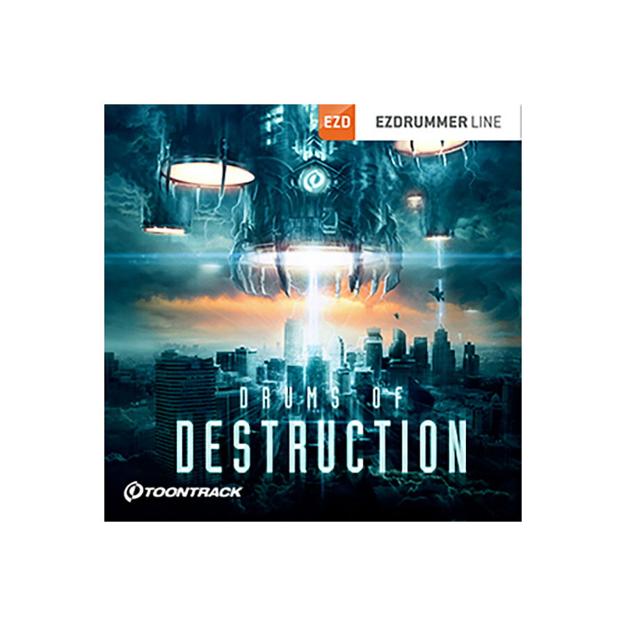 TOONTRACK EZX - DRUMS OF DESTRUCTION トゥーントラック [メール納品 代引き不可]