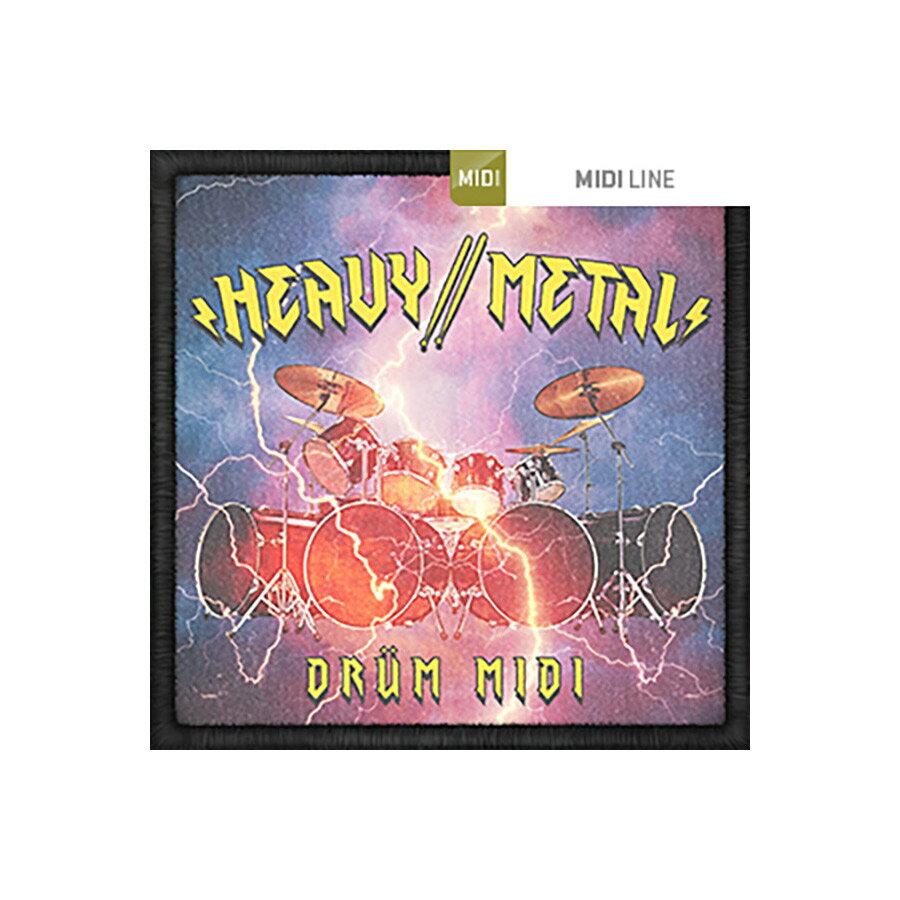 TOONTRACK DRUM MIDI - HEAVY METAL トゥーントラック [メール納品 代引き不可]