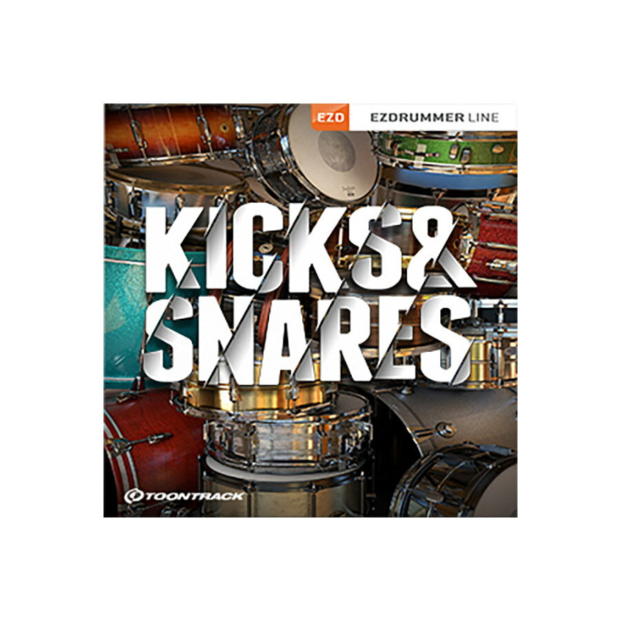 TOONTRACK EZX - KICKS & SNARES トゥーントラック [メール納品 代引き不可]