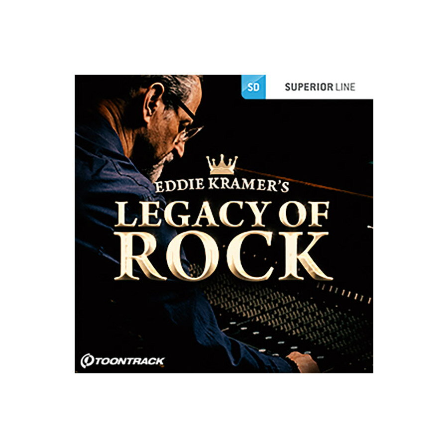 TOONTRACK SDX - LEGACY OF ROCK トゥーントラック [メール納品 代引き不可]