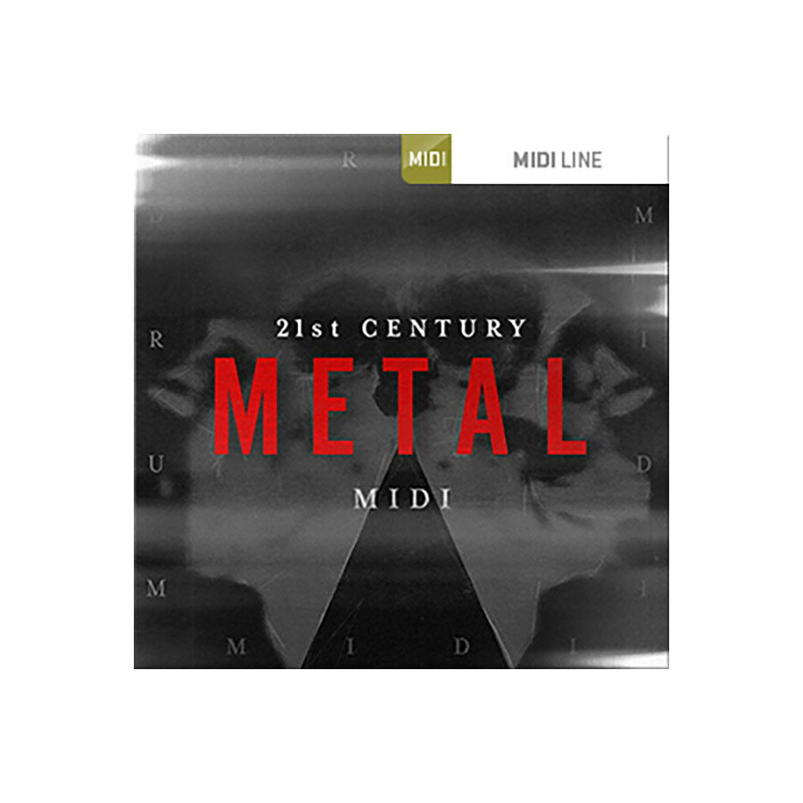 [特価 2025/12/01迄] TOONTRACK DRUM MIDI - 21st CENTURY METAL ドラムMIDIパック トゥーントラック [メール納品 代引き不可]