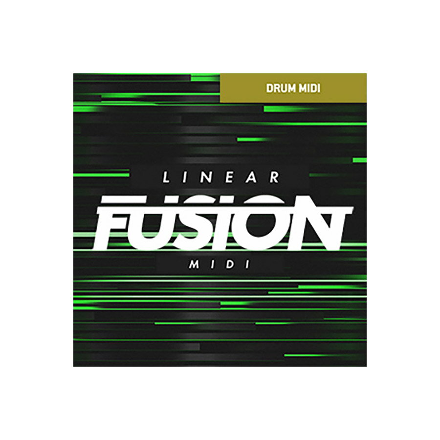 TOONTRACK DRUM MIDI - LINEAR FUSION トゥーントラック [メール納品 代引き不可]