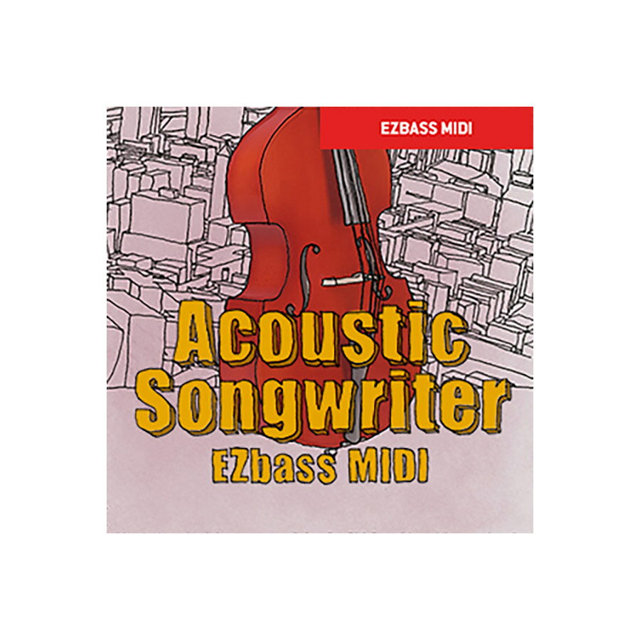 TOONTRACK BASS MIDI - ACOUSTIC SONGWRITER トゥーントラック [メール納品 代引き不可]