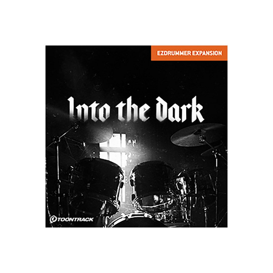[特価 2025/12/29迄] TOONTRACK EZX - INTO THE DARK EZX拡張 ドラム音源 トゥーントラック [メール納品 代引き不可]