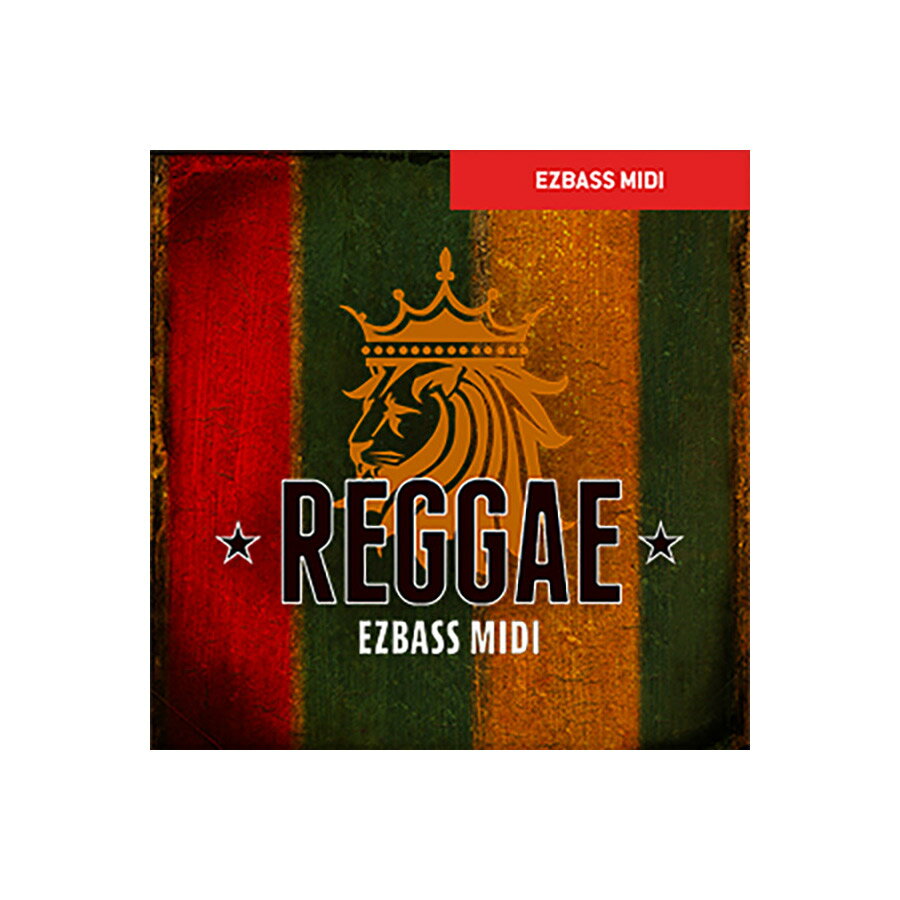 TOONTRACK BASS MIDI - REGGAE [EZ BASS用 MIDIライブラリ] トゥーントラック [メール納品 代引き不可]