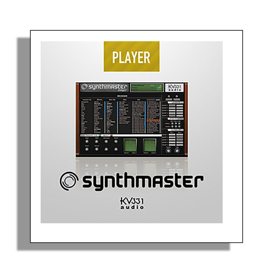 KV331 SYNTHMASTER - PLAYER 97362[メール納品 代引き不可]