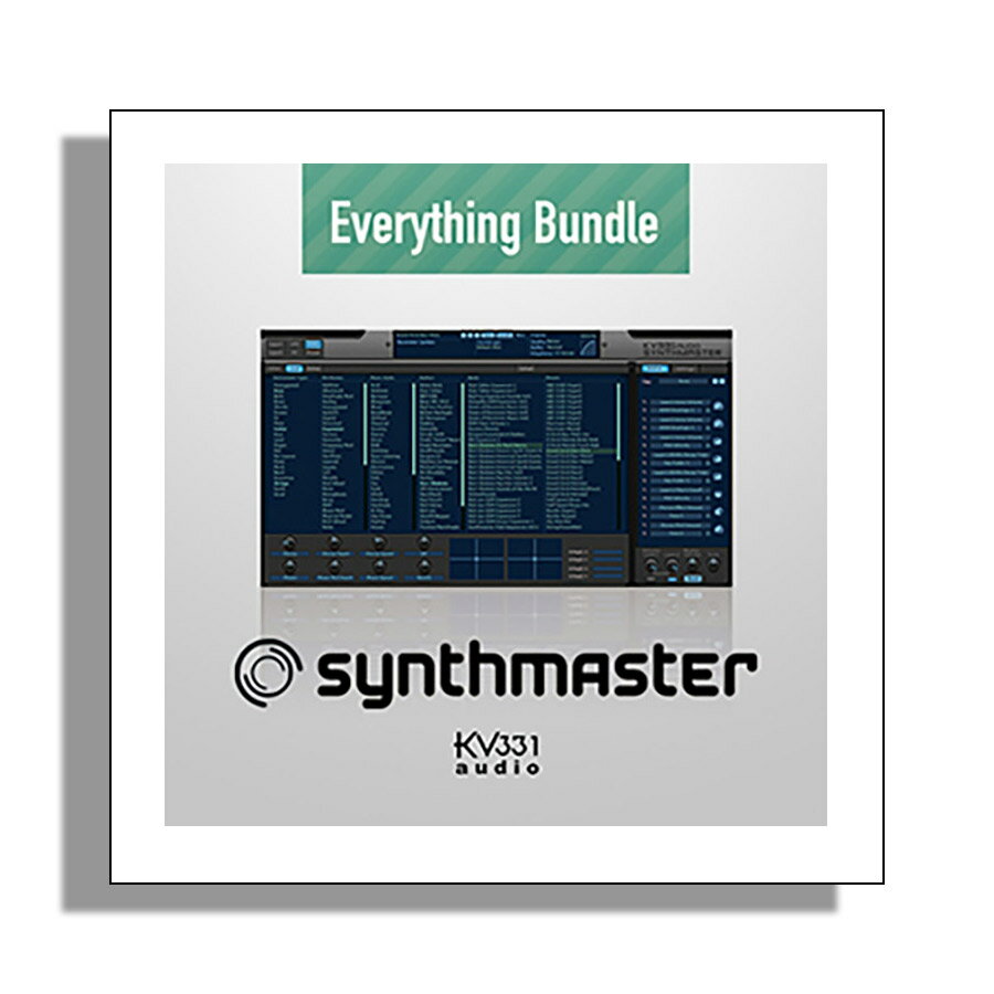 KV331 SYNTHMASTER EVERYTHING BUNDLE 98363[メール納品 代引き不可]