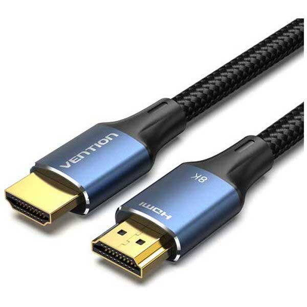 VENTION Cotton Braided HDMI-A Male to Male HD Cable 8K 1.5M Blue Aluminum Alloy Type HDMIケーブル ベンション AL-1178