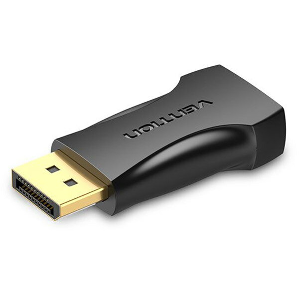VENTION DisplayPort Male to HDMI Female 4K Adapter Black ٥󥷥 HB-2342