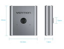 VENTION 2-Port HDMI Bi-Direction Switcher Silver HDMIケーブル ベンション AF-2373(2)