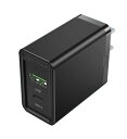 Two-Port USB(A+C) Wall Charger (18W/20W) JP-Plug Black【詳細情報】対応プロトコル(USB-A)：　QC 3.0/FCP/AFC/BC 1.2/Apple 2.4A対応プロトコル(USB-C)：　PD 3.0/QC 4.0/QC 3.0/FCP/AFC/BC 1.2/Apple 2.4A定格出力(USB-A)：　5V 3A; 9V 2A; 12V 1.5A定格入力(USB-C)：　5V 3A; 9V 2.22A; 12V 1.67Aデュアルポート出力(USB-A+USB-C)：　5V 3.4A電気メッキ処理：　ニッケルメッキシェル：　PC耐火性等級：　UL 94V-0保証：　1年パッケージ：　カラーボックスJANコード：4589662878517