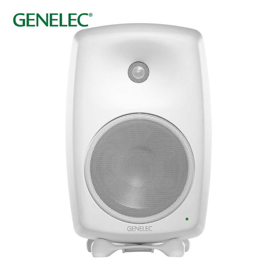 GENELEC 8050BWM WHITE 1本 スタジオモニタースピーカー ウーファー150 W + ツイーター120 W ジェネレック