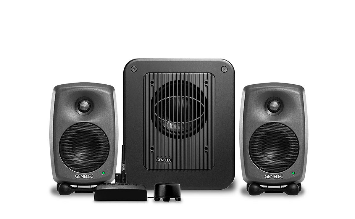 GENELEC 8320APM+7350APM 2.1ch GLM Studio スタジオモニタースピーカー サブウーファー バンドルセット ジェネレック