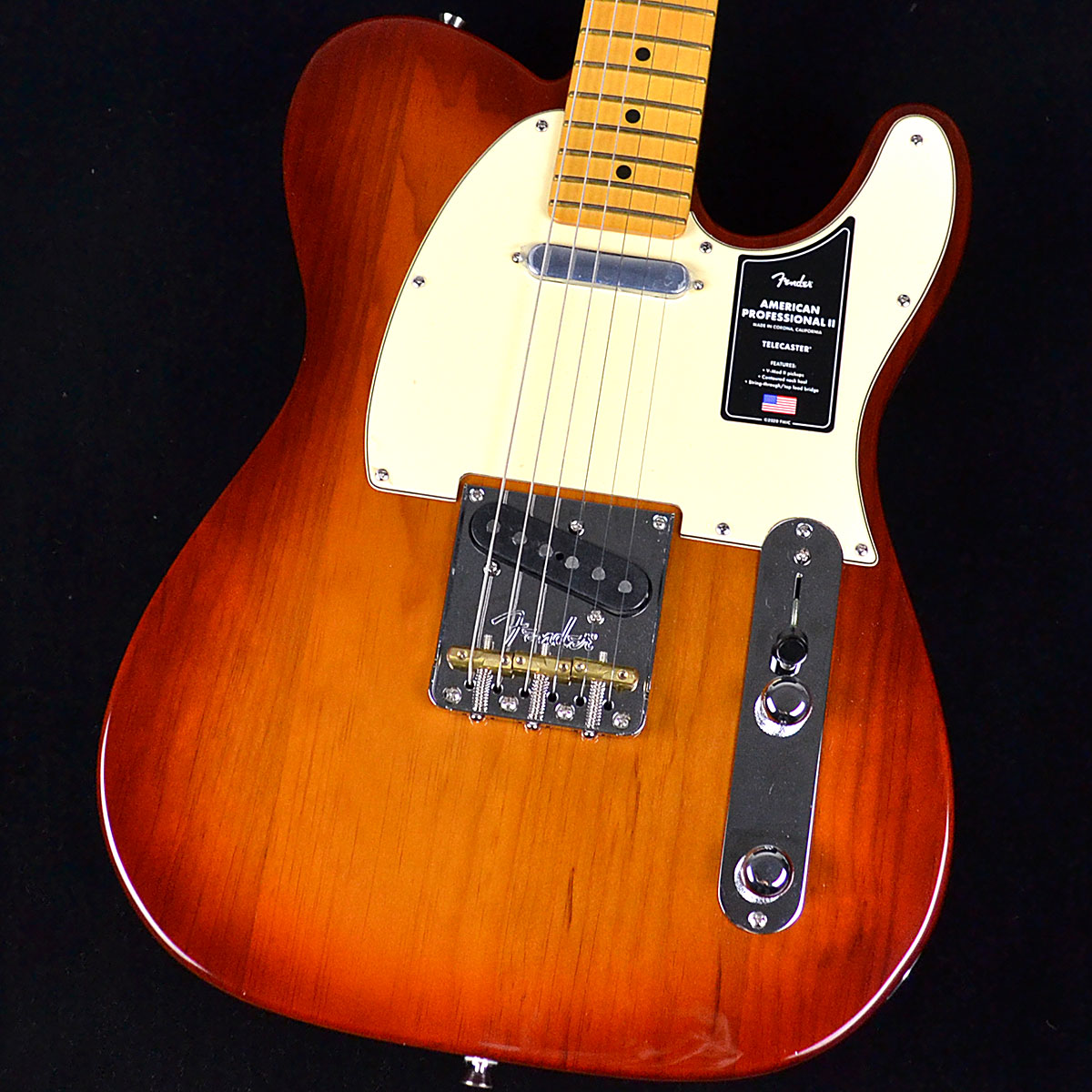 Fender American Professional II Telecaster Sienna Sunburst ץII ե ꥫץեåʥ2 ƥ쥭㥹̤ŸʡǤôԤˤĴѤߡۡڥߡʡŹ