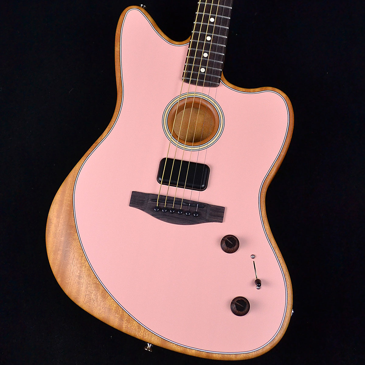  Fender Acoustasonic Player Jazzmaster Shell Pink フェンダー アコースタソニック プレイヤー ジャズマスター