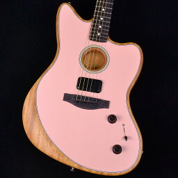 【Fenderキャンプチェア付き】 Fender Acoustasonic Player Jazzmaster Shell Pink フェンダー アコースタソニック プレイヤー ジャズマスター【未展示品】【ミ・ナーラ奈良店】