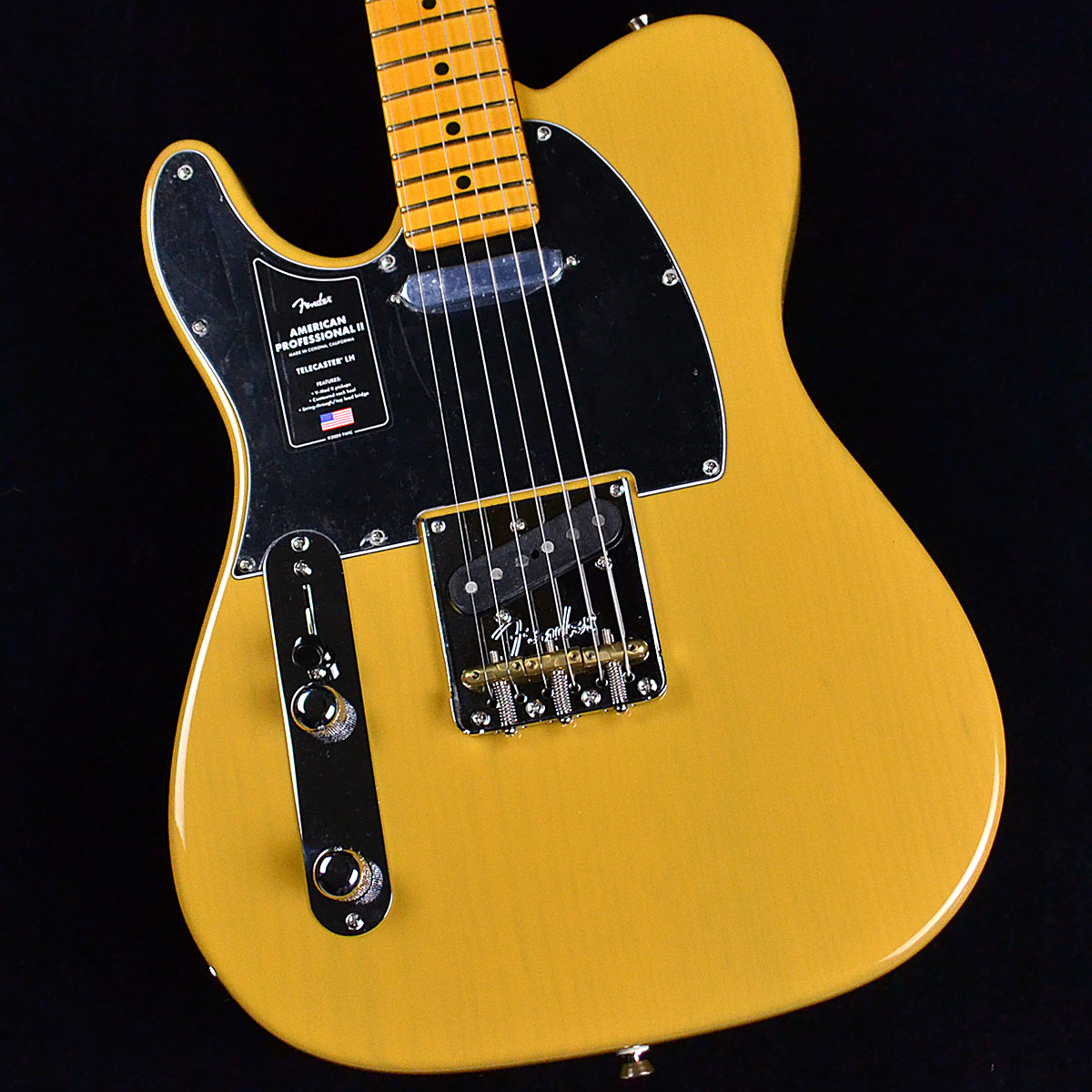 Fender American Professional II Telecaster Left-Hand Butterscotch Blonde teB GLM^[ ytF_[ AJvtFbVi2 eLX^[