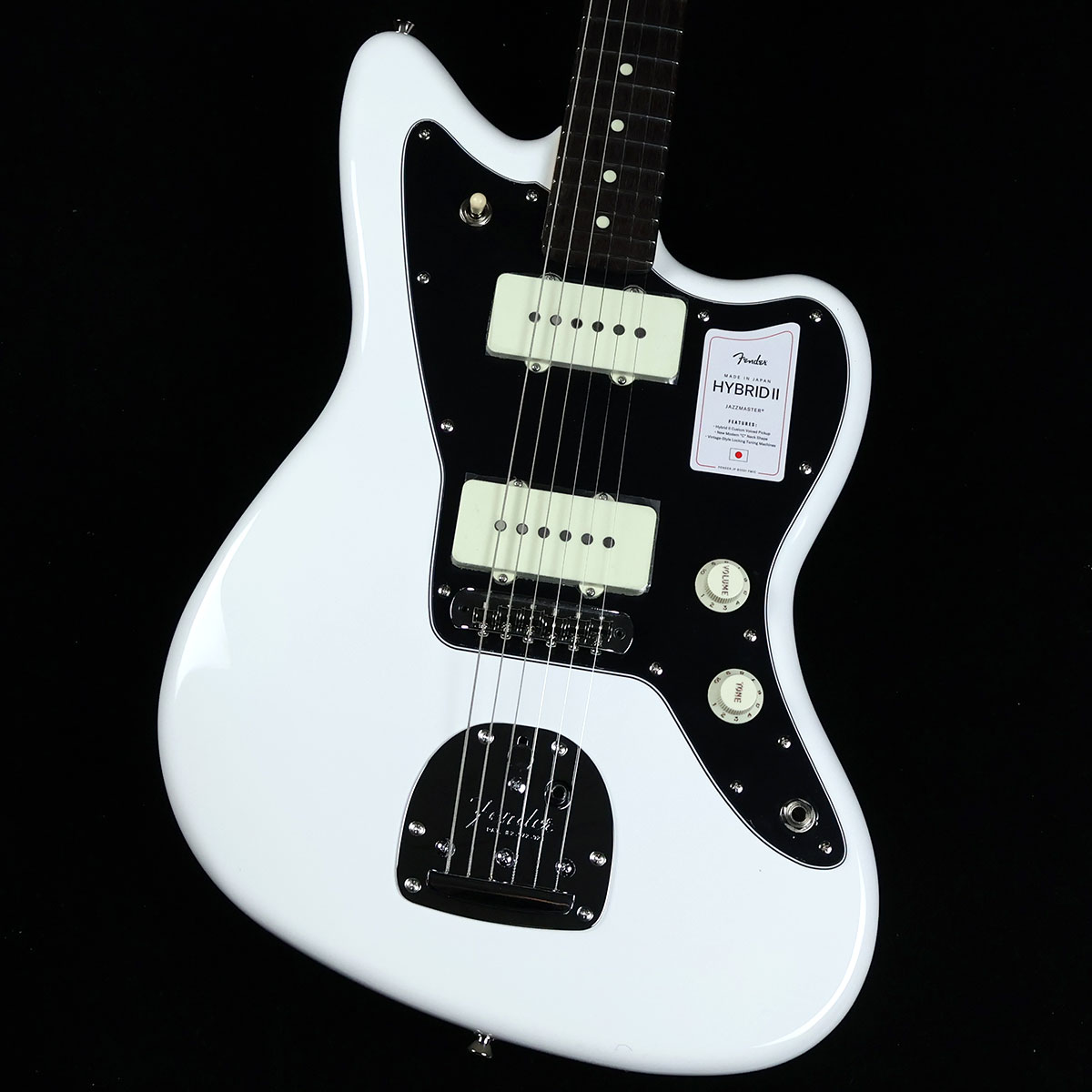 Fender Made In Japan Hybrid II Jazzmaster Arctic White エレキギター フェンダー ジャパン ハイブリッド2 ジャズマスター ホワイト【未展示品・専任担当者による調整済み】【ミ・ナーラ奈良店】