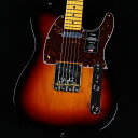 American Professional II Telecaster Maple Fingerboard 3-Color Sunburst S/N:US22108415【特徴】高い人気を誇るDeep Cシェイプネックは、丁寧にエッジがロールオフされ、至高の演奏体験を約束する"Super-Natural"サテン仕上げが施されています。また新たに設計されたネックヒールを採用し、快適なフィーリングとハイポジションへの容易なアクセスを実現しました。新しいV-Mod II Telecasterピックアップは、これまで以上に繊細で、Telecasterならではの独特なトゥワングを内包した魅力的なサウンドを実現しています。イントネーションが改善された"Bullet"サドルを備えた新しいトップロード／ストリングスルーブリッジは、各弦のイントネーションとテンション感を個別に調整することが可能で、今までのTelecasterブリッジの中で最も快適でフレキシブルなブリッジです。ボディに細かい擦り傷、1弦側ジョイント部分い傷がございますが演奏使用において問題はございません。【商品のコンディション】アウトレット・メーカー保証付属・現品画像掲載ボディに細かい擦り傷がございます。1弦側ジョイント部分に傷がございます。プレイアビリティに関してはFender Musicの検品基準を満たした個体となります。アウトレット品の為、細かいスリキズや小さなキズがある場合がございます。【詳細情報】ボディAlderボディフィニッシュGloss Urethaneボディ素材AlderボディシェイプTelecaster Fingerboard MaterialMapleフィンガーボードラジアス9.5" (241 mm)ネックフィニッシュ“Super-Natural” Satin Urethane Finish on Back of Neck with Gloss Urethane Headstock FaceネックMapleネックシェイプDeep "C"フレット数22ナットの素材Boneナット幅1.685" (42.8 mm)ポジションインレイBlack DotサイドドットナットBoneAuxiliary SwitchingPush-Push Tone Control Activates Series ModeブリッジピックアップV-Mod II Single-Coil Tele コントロールMaster Volume, Master ToneネックピックアップV-Mod II Single-Coil Tele ピックアップコンフィギュレーションSSSwitching3-Position Blade: Position 1. Bridge Pickup, Position 2. Bridge and Neck Pickups, Position 3. Neck Pickupブリッジ3-Saddle Top-Load/String-Through Tele with Compensated Brass “Bullet” SaddlesコントロールノブKnurled DomeハードウェアフィニッシュNickel/ChromeNeck Plate4-Boltピックガード4-Ply TortoiseshellPickup CoversNeck: Chrome; Bridge: BlackStrap ButtonsVintage-StyleSwitch TipBlackチューニングマシーンFender Standard Cast/Sealed Staggered重量：3.75kg付属品：ハードケース、保証書、ケースカギ、認定書、レンチ、ポーチ、ステッカー、ブリッジカバー【ご注意】●メーカー保証付き（一部除外商品あり）。メーカー保証期間終了後も島村楽器全店で通常よりもお安く修理、調整いたします。●この商品についての詳しいお問い合わせは TEL：0570-020-025 または「お問い合わせフォーム」よりお願いします。●こちらの商品はオンラインストア限定で販売しております。●売却時の商品情報の削除は迅速を心掛けておりますが、万一ご注文後に売り切れとなっておりました場合は誠に申し訳ございませんがご容赦ください。●商品によって、調整等でお届けにお時間をいただく場合がございます。予めご了承ください。■管理コード:0138000588164【fender_b】