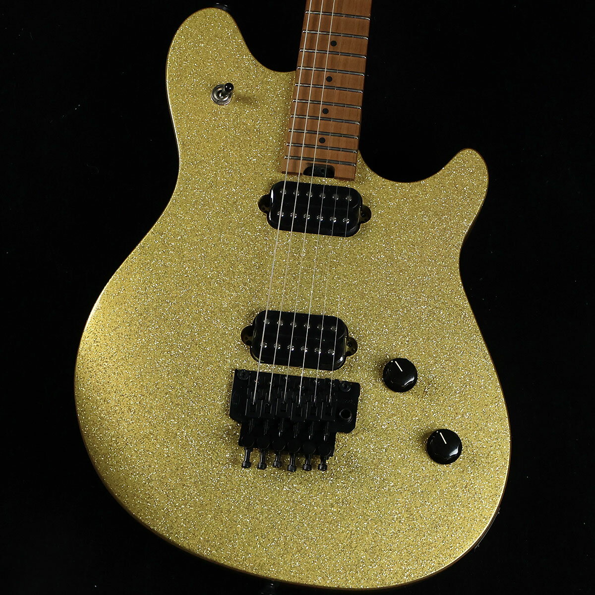 EVH Wolfgang WG Standard Gold Sparkle エレキギター ヴァンヘイレン イーブイエイチ ウルフギャング WGスタンダード ゴールド【未展示品・専任担当者による調整つき】【ミ・ナーラ奈良店】