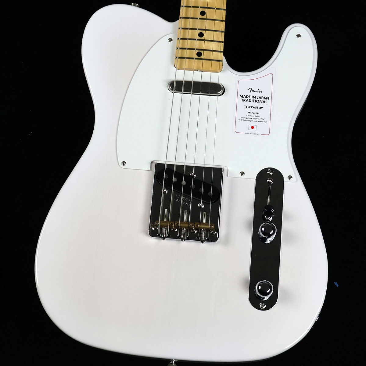Fender Made In Japan Traditional 50s Telecaster White Blonde エレキギター フェンダー ジャパントラディショナル テレキャスター【未展示品・専任担当者による調整済み】【ミ・ナーラ奈良店】
