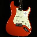 Fender Made In Japan Traditional 60s Stratocaster Fiesta red エレキギター フェンダー ジャパン ストラトキャスター レッド【未展示品 専任担当者による調整済み】【ミ ナーラ奈良店】