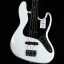 Made in Japan Hybrid II Jazz Bass Rosewood Fingerboard Arctic White S/N:JD23026733【特徴】Made in Japan Hybrid IIは、ヴィンテージなルックスはそのままに、プレイヤーや音楽のジャンルを選ばないオールマイティーなモダンスペックを盛り込んだ、まさに「ハイブリッド」と呼ぶにふさわしいシリーズです。 リズム/リード問わず、どのギタリストやベーシストにもフィットする演奏性と楽器のトーンを兼ね備えた製品を、世界的にファンの多いMade in Japanで実現しました。Hybrid II Jazz Bass は、定評あるアルダーボディに新たにスタッガードポールピース仕様のHybrid II Custom Voiced Single Coilピックアップを装備し、ヴィンテージスタイルのブリッジの下にはサスティンブロックを搭載。ヴィンテージスタイルチューナー、サテンフィニッシュのネック、Modern "C"シェイプに9.5インチラジアスの指板とナロートールフレットがスムーズなプレイヤビリティを提供します【商品のコンディション】新品・未展示品・メーカー保証付属・現品画像掲載【担当者コメント】こちらの個体は検品・調整後、専用倉庫にて保管しFender純正箱でお届けする安心の画像現物個体販売品です。この商品についての詳しいお問い合わせは TEL：0570-020-025 または「お問い合わせフォーム」よりお願いします。【詳細情報】ボディAlderボディフィニッシュGloss PolyurethaneボディシェイプJazz Bass ネックMapleネックフィニッシュSatin Urethane Finish on Back, Gloss Urethane Finish on FrontネックシェイプModern "C"スケール34" (86.36 cm)フィンガーボードRosewoodフィンガーボードラジアス9.5" (241 mm)フレット数21Frets SizeNarrow TallナットBoneナット幅1.5" (38.1 mm)ポジションインレイWhite DotブリッジピックアップHybrid II Custom Voiced Single Coil Jazz Bass ミドルピックアップHybrid II Custom Voiced Single Coil Jazz Bass コントロールVolume 1. (Middle Pickup), Volume 2. (Bridge Pickup), Master ToneピックアップスイッチNoneピックアップコンフィギュレーションSSブリッジ4-Saddle Vintage-StyleハードウェアフィニッシュNickel/ChromeチューニングマシーンVintage-Styleピックガード4-Ply TortoiseshellコントロールノブBlack Plastic重量：4.11kg付属品：ソフトケース、保証書、レンチ【ご注意】●メーカー保証付き。メーカー保証期間終了後も島村楽器全店で通常よりもお安く修理、調整いたします。●この商品についての詳しいお問い合わせは TEL：0570-020-025 または「お問い合わせフォーム」よりお願いします。●こちらの商品はミ・ナーラ奈良店でのみ現物をご確認いただけます。未展示品のためご希望の方はミ・ナーラ奈良店スタッフまでお申し付けください。●売却時の商品情報の削除は迅速を心掛けておりますが、万一ご注文後に売り切れとなっておりました場合は誠に申し訳ございませんがご容赦ください。●商品によって、調整等でお届けにお時間をいただく場合がございます。予めご了承ください。■管理コード:0138000640817【24Fen_sscan】