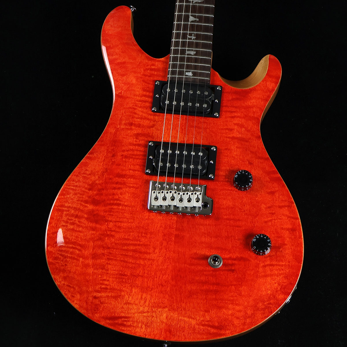 PRS SE CE 24 Blood Orange エレキギター ポールリードスミス(Paul Reed Smith) SE ボルトオン ブラッドオレンジ SECE24【未展示品 ロックペグ交換済み】【ミ ナーラ奈良店】