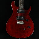 SE CE24 Black Cherry ロックペグ交換済み S/N:CTIF065898【特徴】PRS SE CE 24はCustom 24同様メイプル・トップ、マホガニー・バック、ローズウッド指板・メイプルネックを採用した、ボルト・オン・ネックのモデルです。クラシックなサウンドに、PRSのモダンなテイストを加えたCEは、 低音域から高音域までクリアなサウンドが出せる85/15 “S”ピックアップを搭載し、コイル・タップによる幅広いサウンド・メイキングも大きな特徴のひとつです。ヴェニアに美しいフレイム・メイプル・トップを採用したSE CE 24は、豊かなトーン、快適なプレイヤビリティを兼ね備えた、様々なジャンルそしてプレイヤーに合うモデルです。1988年のCEシリーズ誕生以来、SEシリーズでのラインナップは今回が初となります。＊保証を受ける条件として、PRS製品の新品購入日から起算して30日以内に【PRS製品登録】、またはメールでの「PRS製品登録」を完了いただく必要がございます。【商品のコンディション】新品・未展示品・現品画像掲載こちらの個体は専任担当者による出荷前の弦交換、オイルトリートメントによる指板保湿、ネック調整後最適な弦高でお届けする安心の画像現物個体販売品です。【担当者コメント】新たにラインナップに加わったSEのボルトン仕様 SE CE24。セットネックと比較してやや歯切れのよいサウンド傾向の印象です。カラーは重厚感のある赤系、ブラックチェリー。SE対応PRSのロックタイプペグに交換済みです。見た目の高級感だけでなく、チューニングも安定し弦交換もスムーズになります。この商品についての詳しいお問い合わせは TEL：0570-020-025 または「お問い合わせフォーム」よりお願いします。【詳細情報】BODYBody Construction SolidbodyTop Wood MapleVenner Flame MapleBack Wood MahoganyTop Carve Shallow ViolinNECKNumber of Frets Shallow ViolinScale Length 25” [635 mm]Neck Wood MapleNeck Construction ScarfedTruss Rod PRS Double-ActingNeck Shape Wide ThinNeck Depthat the Nut 13/16” (20.64mm)Neck Deptat the 12th Fret 57/64” [22.6 mm]Neck Widthat the Nut 1 11/16” [42.85 mm]Neck Widthat the Body 2 1 4” [57.15 mm]Fretboard Wood RosewoodFretboard Radius 10” [254 mm]Fretboard Inlay BirdsHeadstock Veneer BlackHeadstock Logo Signature “SE”NECK/BODY ASSEMBLYNBA Type Bolt-OnHARDWAREBridge PRS Patented Tremolo, MoldedTuners PRS Designed TunersHardware Type NickelNut PRSNut “CE”ELECTRONICSTreble Pickups 85/15 “S”Bass Pickups 85/15 “S”Controls Volume and Push/Pull Control w/ 3-Way Toggle Pickup Switch重量：3.47kg付属品：ギグケース、トレモロアーム、レンチ,保証書、ノンロックタイプペグx6個【ご注意】●メーカー保証付き。メーカー保証期間終了後も島村楽器全店で通常よりもお安く修理、調整いたします。●この商品についての詳しいお問い合わせは TEL：0570-020-025 または「お問い合わせフォーム」よりお願いします。●こちらの商品はミ・ナーラ奈良店でのみ現物をご確認いただけます。未展示品のためご希望の方はミ・ナーラ奈良店スタッフまでお申し付けください。●売却時の商品情報の削除は迅速を心掛けておりますが、万一ご注文後に売り切れとなっておりました場合は誠に申し訳ございませんがご容赦ください。●商品によって、調整等でお届けにお時間をいただく場合がございます。予めご了承ください。■管理コード:0138000645560