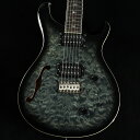 SE Custom22 Semi Hollow Quilt Charcoal Burst S/N：F017487【特徴】PRS SE Custom 22 Semi-Hollowは、音楽的なミッドレンジと豊かな鳴りが特徴的な1本。セミホロウ・ボディ独特のエア感のあるスウィートなトーンを備えつつも、トーン・コントロールの操作一発でデュアル・ハムバッカーならではのブライトで迫力溢れるトーンにも。ボディはマホガニー・バック＋メイプル・トップ、メイプル・ネックにローズウッド指板を合わせ、85/15 “S”ピックアップをデュアルでマウント。コントロール類は1ボリューム1トーンに3ウェイ・ブレード・ピックアップ・スイッチを装備。セミホロウならではのスウィート・トーンに、85/15 “S”ピックアップによる明瞭度に優れ、伸びのあるハイエンド、ローエンドをプラス。 多彩さと弾き心地の良さを兼ね備え、プロ・プレイヤーが頼る1本としても、これからギターを始める1本としても、あるいは新たなコレクションの1本としても最適です。＊保証を受ける条件として、PRS製品の新品購入日から起算して30日以内に【PRS製品登録】、またはメールでの「PRS製品登録」を完了いただく必要がございます。【商品のコンディション】新品・未展示品・現品画像掲載こちらの個体は専任担当者による出荷前の弦交換、オイルトリートメントによる指板保湿、ネック調整後最適な弦高でお届けする安心の画像現物個体販売品です。【担当者コメント】今回数量限定で生産されたSEカスタム22セミホロウキルトです。人気のチャコールバーストがセミホロウで生産されました！この商品についての詳しいお問い合わせは TEL：0570-020-025 または「お問い合わせフォーム」よりお願いします。【詳細情報】Body Construction : Semi-Hollow Body with Single F-HoleVeneer : Quilt MapleTop Wood : MapleBack Wood : MahoganyTop Carve : Shallow ViolinNumber of Frets : 22Scale Length : 25"Neck : Wood MapleNeck Construction : Multi-PlyTruss Rod : PRS Double-ActingNeck Shape : Wide ThinNeck Depth At The Nut : 13/16"Width Of Fretboard At The Nut : 1 11/16"Width Of Fretboard At The Body : 2 1/4"Fretboard Wood : RosewoodFretboard Radius : 10"Fretboard Inlay : BirdsHeadstock Logo : Signature "SE", DecalBridge : PRS Patented Tremolo, MoldedTuners : PRS Designed TunersHardware Type : NickelNut : PRSTruss Rod Cover : "Custom"Treble Pickup : 85/15 “S”Bass Pickup : 85/15 “S”Controls : Volume and Push/Pull Tone Control with 3-Way Blade Pickup Switch重量：3.23kg付属品：ギグケース、レンチ、トレモロアーム,保証書【ご注意】●メーカー保証付き。メーカー保証期間終了後も島村楽器全店で通常よりもお安く修理、調整いたします。●この商品についての詳しいお問い合わせは TEL：0570-020-025 または「お問い合わせフォーム」よりお願いします。●こちらの商品はミ・ナーラ奈良店でのみ現物をご確認いただけます。未展示品のためご希望の方はミ・ナーラ奈良店スタッフまでお申し付けください。●売却時の商品情報の削除は迅速を心掛けておりますが、万一ご注文後に売り切れとなっておりました場合は誠に申し訳ございませんがご容赦ください。●商品によって、調整等でお届けにお時間をいただく場合がございます。予めご了承ください。■管理コード:0138000647922