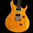 SE Custom24 Vintage Yellow S/N:CTIF112655【特徴】数多くのミュージシャンから愛用されているSE Custom 24は、マホガニー・バック、メイプル・トップのボディ、Wide Thinカーブのメイプル・ネック、ローズウッド指板、バード・インレイを合わせ、PRSデザインのトレモロ・ブリッジを装備。ボリューム、プッシュ/プル・タイプのトーン・コントロール、3ウェイ・ブレード・ピックアップ・セレクターを備えた85/15 “S”を搭載し、低音から高音まで明瞭で美しいサウンドが得られます。 SE Custom 24は、クラシカルな中にモダンさを兼ね備え、高い耐久性、多彩なトーンを兼ね備えた1本です。＊保証を受ける条件として、PRS製品の新品購入日から起算して30日以内に【PRS製品登録】、またはメールでの「PRS製品登録」を完了いただく必要がございます。【商品のコンディション】新品・未展示品・現品画像掲載こちらの個体は専任担当者による出荷前の弦交換、オイルトリートメントによる指板保湿、ネック調整後最適な弦高でお届けする安心の画像現物個体販売品です。【担当者コメント】おおよそ3年ぶりに日本市場限定で復活！ビンテージイエロー。往年のPRSファンからの支持率が異様に高いカラー。この商品についての詳しいお問い合わせは TEL：0570-020-025 または「お問い合わせフォーム」よりお願いします。【詳細情報】Body Construction : SolidbodyVeneer : Flame MapleTop Wood : MapleBack Wood : MahoganyTop Carve : Shallow ViolinNumber of Frets : 24Scale Length : 25"Neck Wood : MapleNeck Construction : Multi-PlyTruss Rod : PRS Double-ActingNeck Shape Wide : ThinNeck Depth At The Nut : 13/16"Width Of Fretboard At The Nut : 1 11/16"Width Of Fretboard At The Body : 2 1/4"Fretboard Wood : RosewoodFretboard Radius : 10"Fretboard Inlay : BirdsHeadstock Logo : Signature "SE"Neck/Body Assembly Type : SetBridge : PRS Patented Tremolo, MoldedTuners : PRS Designed TunersHardware Type : NickelNut : PRSTruss Rod Cover : "Custom"Treble Pickup : 85/15 “S”Bass Pickup : 85/15 “S”Controls : Volume and Push/Pull Tone Control with 3-Way Blade Pickup Switch重量：3.60kg付属品：ギグケース、トレモロアーム、レンチ、保証書【ご注意】●メーカー保証付き。メーカー保証期間終了後も島村楽器全店で通常よりもお安く修理、調整いたします。●この商品についての詳しいお問い合わせは TEL：0570-020-025 または「お問い合わせフォーム」よりお願いします。●こちらの商品はミ・ナーラ奈良店でのみ現物をご確認いただけます。未展示品のためご希望の方はミ・ナーラ奈良店スタッフまでお申し付けください。●売却時の商品情報の削除は迅速を心掛けておりますが、万一ご注文後に売り切れとなっておりました場合は誠に申し訳ございませんがご容赦ください。●商品によって、調整等でお届けにお時間をいただく場合がございます。予めご了承ください。■管理コード:0138000649599