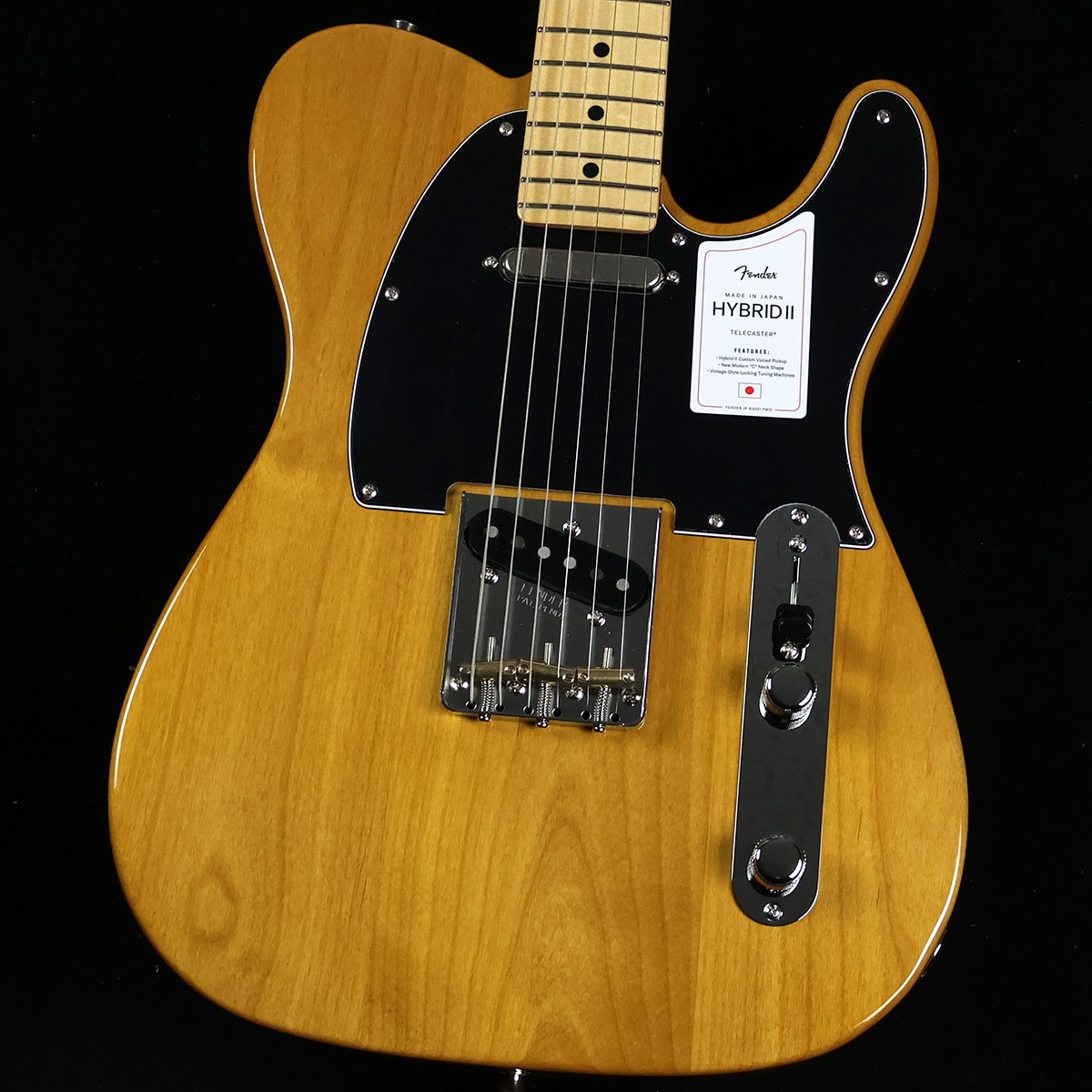 Fender Made In Japan Hybrid II Telecaster Vintage Natural エレキギター フェンダー ジャパン ハイブリッド2 テレキャスター【未展示品・専任担当者による調整済み】【ミ・ナーラ奈良店】