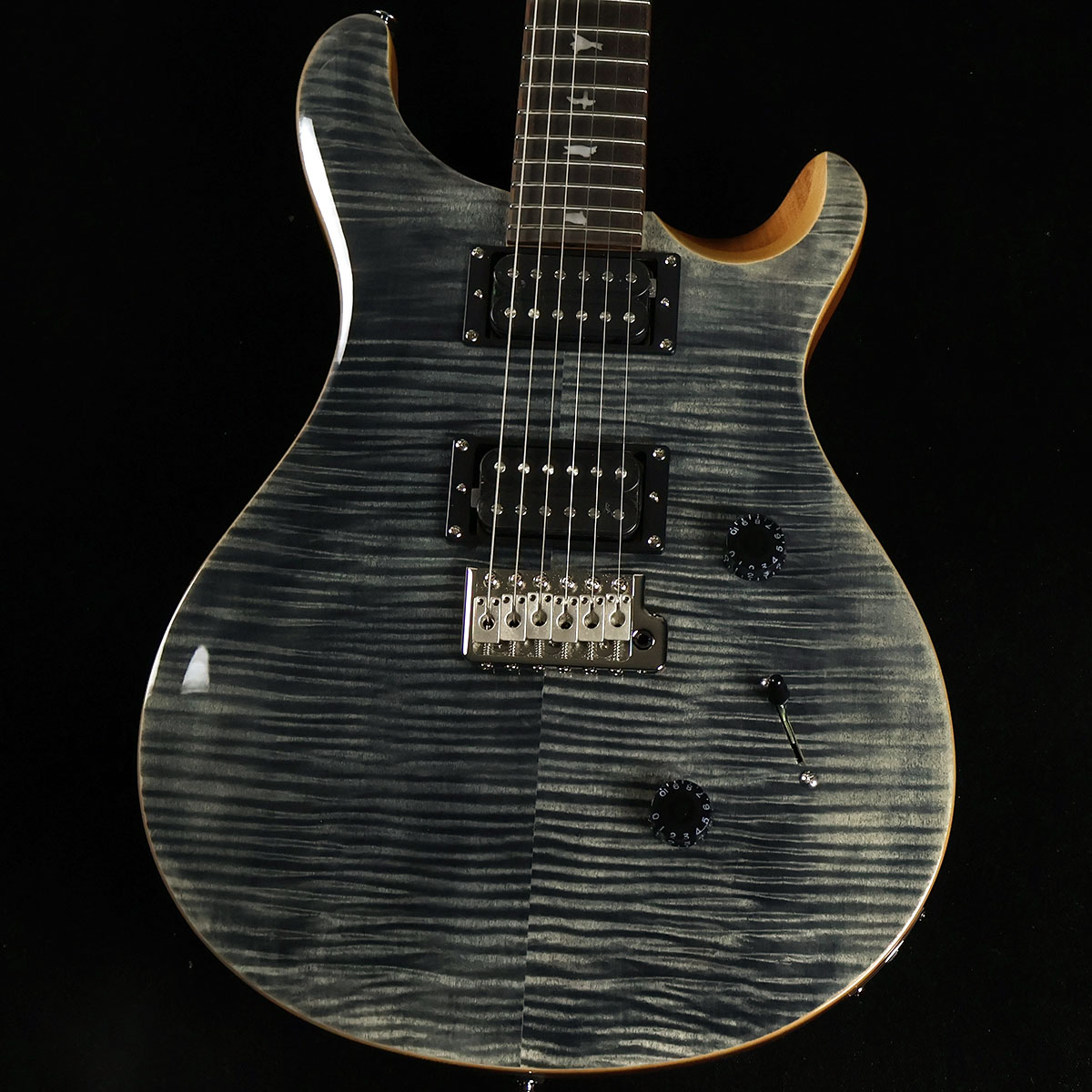 PRS SE Custom24 Charcoal エレキギター ポールリードスミス(Paul Reed Smith) SEカスタム24 チャコール【未展示品 専任担当者による調整済み】 【ミ ナーラ奈良店】