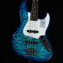 Fender Hybrid II Jazzbass Quilt Aquamarine 2024年限定モデル フェンダー ハイブリッド2 ジャズベース ブルー【未展示品・専任担当者による調整つき】【ミ・ナーラ奈良店】