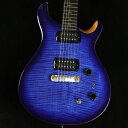 SE Paul's Guitar Faded Blue Burst S/N：CTIE52993【特徴】ポール自らが設計＆愛用するPaul'sギターがSEシリーズで登場しました。本家同様ネックにはマホガニーを使用、TCI Sピックアップとコイルタップ可能な2つのミニスイッチを駆使することで多彩なサウンドバリエーションが楽しめます。弦と接触する部分にはブラスが埋め込まれたテールピースで倍音も豊かな生鳴り感も楽しめるモデルに仕上がりました。＊保証を受ける条件として、PRS製品の新品購入日から起算して30日以内に【PRS製品登録】、またはメールでの「PRS製品登録」を完了いただく必要がございます。【商品のコンディション】新品・未展示品・メーカー保証付属・現品画像掲載こちらの個体は専任担当者による出荷前の弦交換、オイルトリートメントによる指板保湿、ネック調整後最適な弦高でお届けする安心の画像現物個体販売品です。【担当者コメント】ボディエッジに向かうにつれて濃いブルーになるグラデーションの美しいフェイデッドブルーバースト。この商品についての詳しいお問い合わせは TEL：0570-020-025 または「お問い合わせフォーム」よりお願いします。【詳細情報】Top Wood　Carved Maple w/ Flame Maple VeneerBack Wood　MahoganyNumber of Frets　22Scale Length　25"Neck Wood　MahoganyNeck Shape　Wide FatFretboard Wood　RosewoodFretboard Inlay　BirdsBridge　PRS Stoptail with Brass InsertsTuners　PRS-Designed TunersHardware Type　NickelTreble Pickup : TCI “S” TrebleBass Pickup : TCI “S” BassControls　Volume & Tone Control with 3-Way Toggle Pickup Selector & Two Mini-Toggle Coil-Tap Switches重量：3.15kg付属品：ギグケース、レンチ、保証書【ご注意】●メーカー保証付き。メーカー保証期間終了後も島村楽器全店で通常よりもお安く修理、調整いたします。●この商品についての詳しいお問い合わせは TEL：0570-020-025 または「お問い合わせフォーム」よりお願いします。●こちらの商品はミ・ナーラ奈良店でのみ現物をご確認いただけます。未展示品のためご希望の方はミ・ナーラ奈良店スタッフまでお申し付けください。●売却時の商品情報の削除は迅速を心掛けておりますが、万一ご注文後に売り切れとなっておりました場合は誠に申し訳ございませんがご容赦ください。●商品によって、調整等でお届けにお時間をいただく場合がございます。予めご了承ください。■管理コード:0138000657174