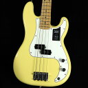 Player Precision Bass Maple Fingerboard Buttercream S/N：MX23026806【特徴】クラシックベースの代表格と言えるフェンダーエレクトリックベース。Player Precision Bassは、重々しく唸るサウンドと正真正銘のフェンダースタイルを受け継いでいます。スムーズな弾き心地、スポットライトに映えるスタイル、雷鳴の轟のようなサウンドを持つこのベースは、スタジオでも、ステージでも場所を選ばず活躍し、あなたの創造的なヴィジョンを世界へと広めるパートナーとなるでしょう。Fenderのベースの歴史とともに支持され続けているプレシジョンベース、多くのベーシストがその骨太なサウンドに魅了されてきました。バタークリームと呼ばれるカラーとメイプル指板の組み合わせです。ボディに細かい擦り傷がございますが演奏使用において問題はございません。プレイアビリティに関してはFenderの検品基準を満たした個体となります。【商品のコンディション】アウトレット・メーカー保証付属・現品画像掲載ボディに細かい擦り傷がございます。プレイアビリティに関してはFenderの検品基準を満たした個体となります。アウトレット品の為、細かいスリキズや小さなキズがある場合がございます。【詳細情報】ボディAlderボディフィニッシュGloss PolyesterボディシェイプPrecision BassネックMapleネックフィニッシュSatin Urethane Finish on Back, Gloss Urethane Finish on FrontネックシェイプModern "C"スケール34" (86.36 cm)フィンガーボードMapleフィンガーボードラジアス9.5" (241 mm)フレットナンバー20Frets SizeMedium JumboナットSynthetic Boneナット幅1.625" (41.3 mm)ポジションインレイBlack DotトラスロッドStandardトラスロッドレンチ3/16" Hex (Allen)ミドルピックアップPlayer Series Alnico 5 Split Single-Coil Precision BassコントロールMaster Volume, Master ToneピックアップスイッチNoneピックアップコンフィギュレーションSplit Single Coilブリッジ4-Saddle StandardハードウェアフィニッシュNickel/ChromeチューニングマシーンStandard Open-Gearピックガード3-Ply ParchmentコントロールノブKnurled Flat-Top重量：4.10kg付属品：ソフトケース、保証書、レンチ保証内容はプレイアビリティに関する場合のみのアウトレット保証となります。【ご注意】●メーカー保証付き（一部除外商品あり）。メーカー保証期間終了後も島村楽器全店で通常よりもお安く修理、調整いたします。●この商品についての詳しいお問い合わせは TEL：0570-020-025 または「お問い合わせフォーム」よりお願いします。●こちらの商品はオンラインストア限定で販売しております。●売却時の商品情報の削除は迅速を心掛けておりますが、万一ご注文後に売り切れとなっておりました場合は誠に申し訳ございませんがご容赦ください。●商品によって、調整等でお届けにお時間をいただく場合がございます。予めご了承ください。■管理コード:0138000658492【fender_B】