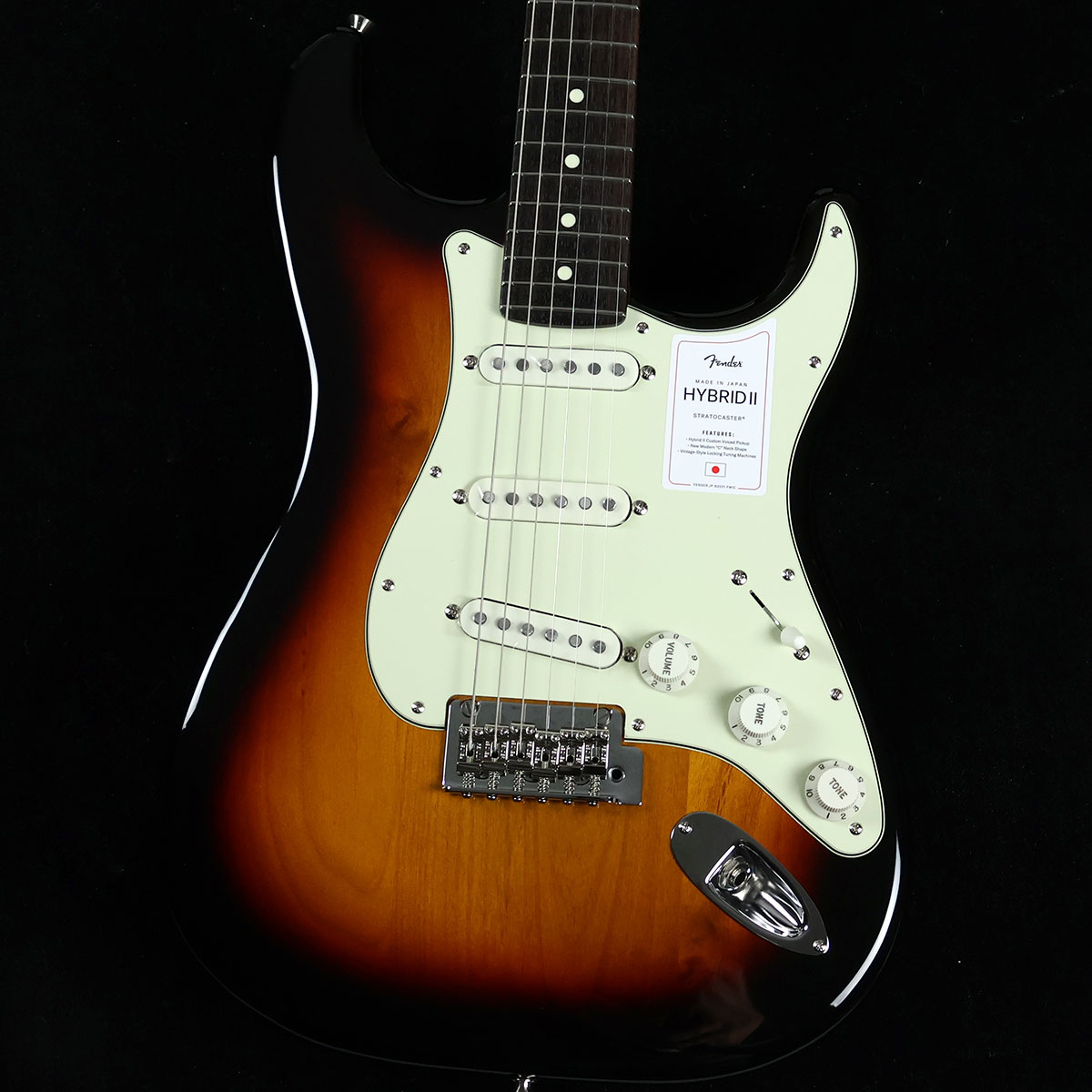 Fender Made In Japan Hybrid II Stratocaster 3-Color Sunburst GLM^[ ytF_[ Wp nCubh2 XggLX^[zyWiECS҂ɂ钲ς݁z